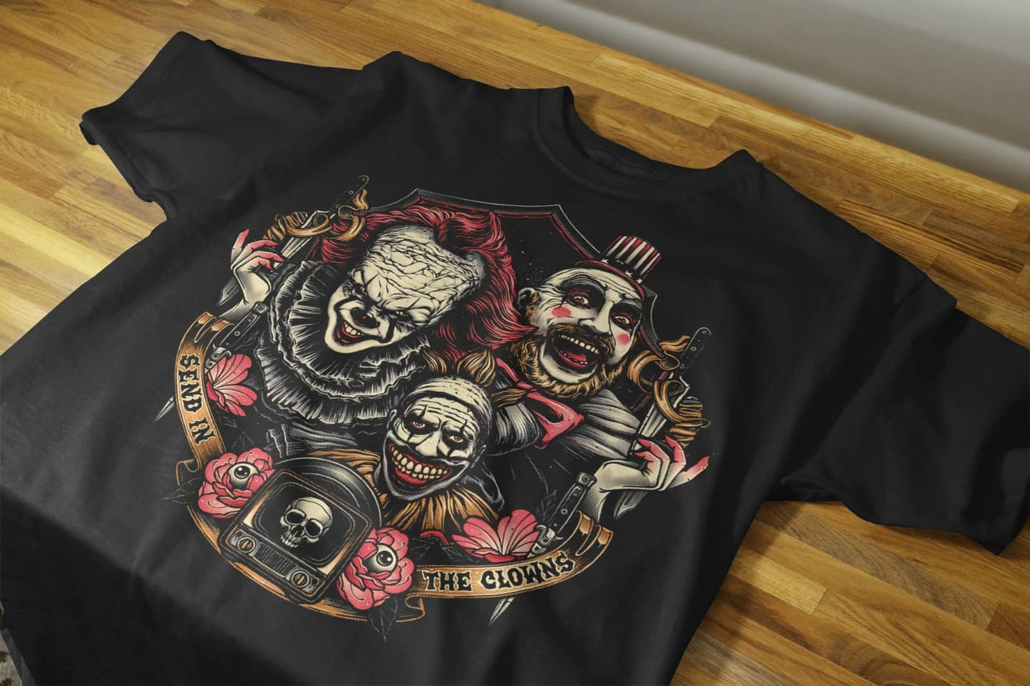 Playera payasos